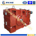 High torque gearbox for twin screw extruder